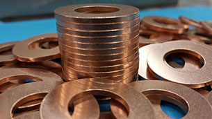 Precision Copper Washers manufactured by Brewster Washers