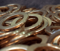 round copper washers