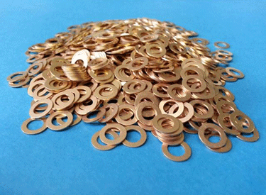 Brass Flat Washers For Knife Pivot - Brass Washer Supplier